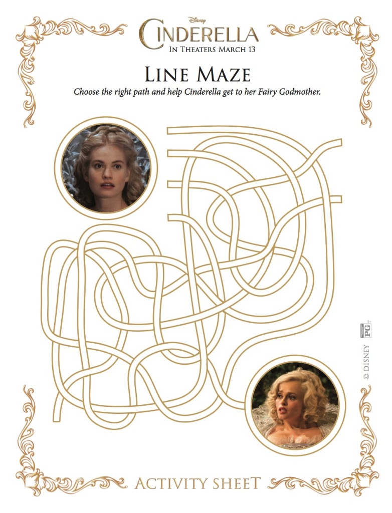 Cinderella Line Maze