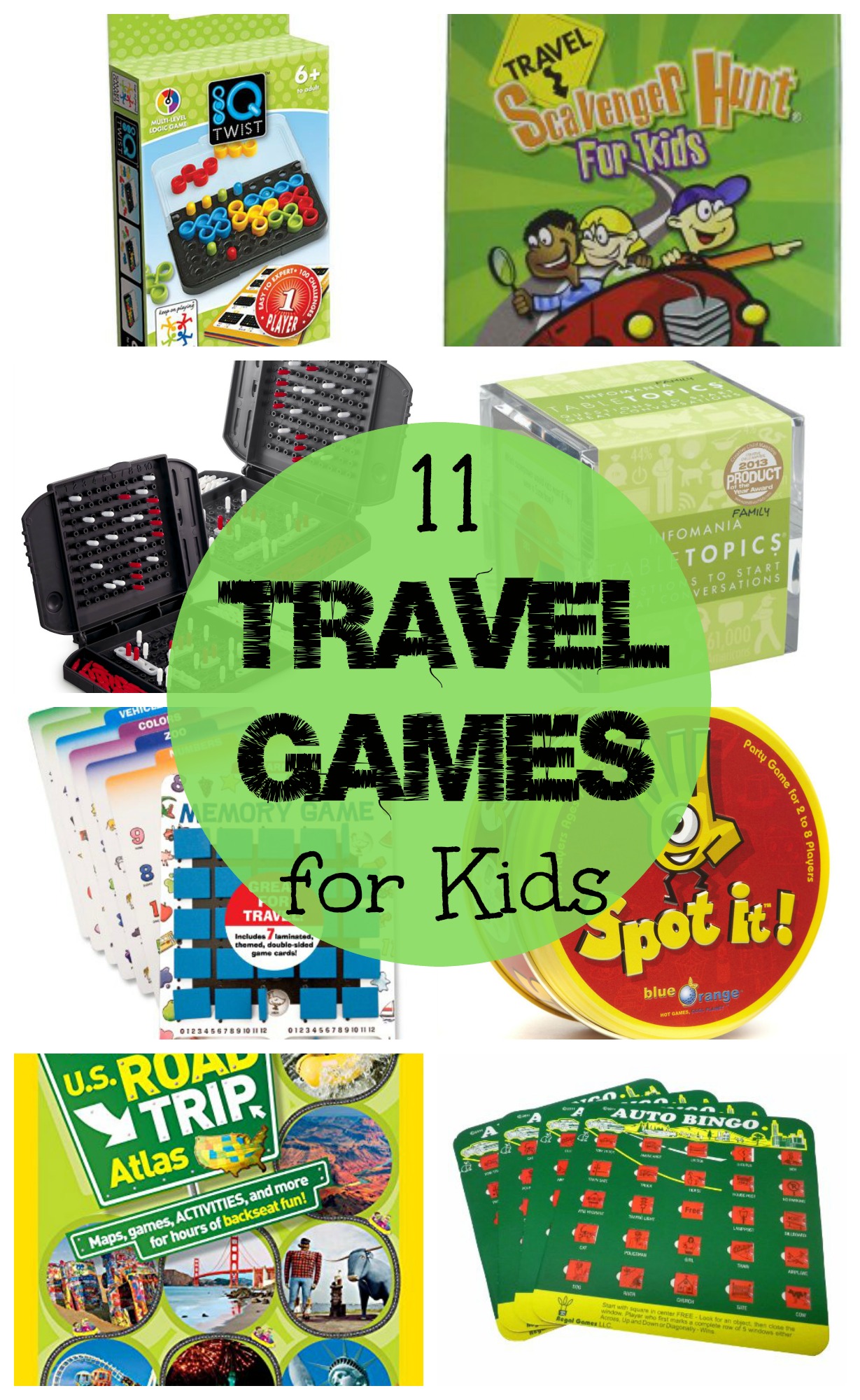 11 Best Travel Games for Kids - Round The Rock 