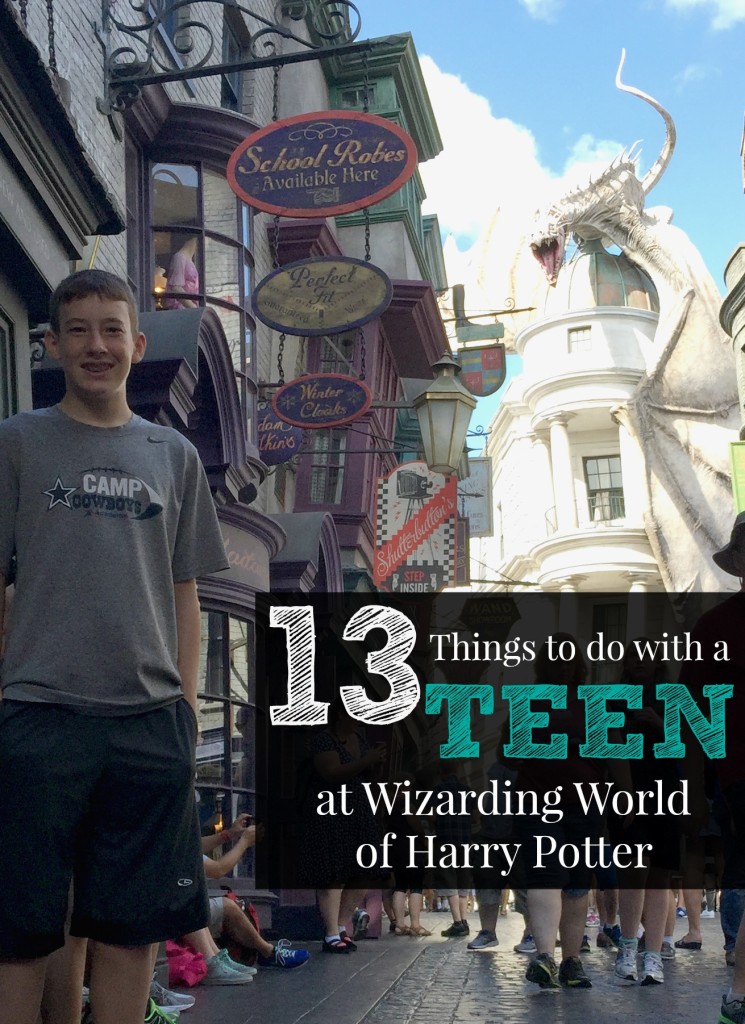 13 Things to do with a teen at Wizarding World of Harry Potter