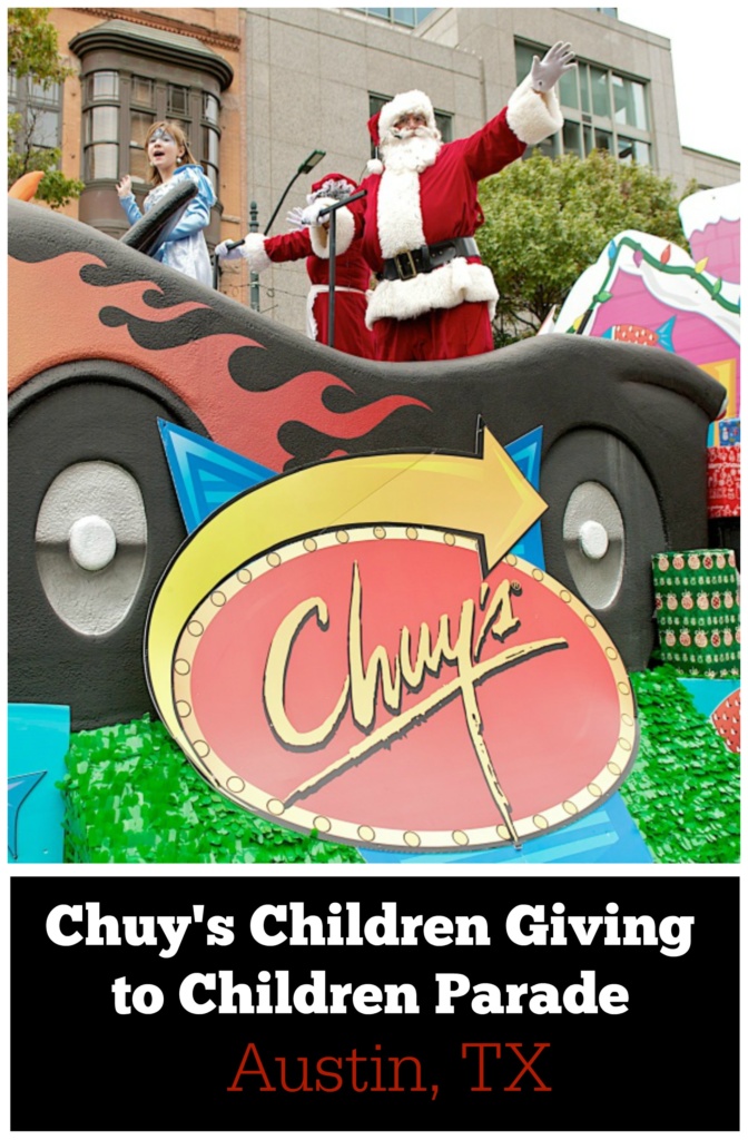 Chuy's Children Giving to Children Parade