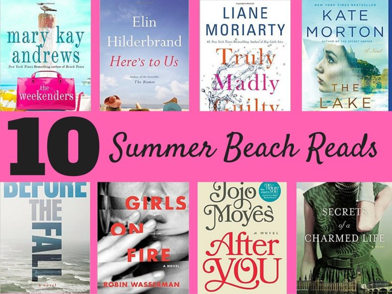 10 Great Summer Beach Reads | New Fiction | 2016