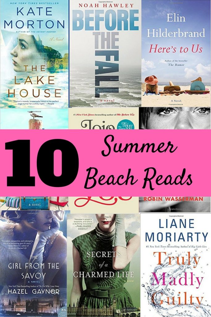 10 Great Summer Beach Reads | New Fiction | 2016