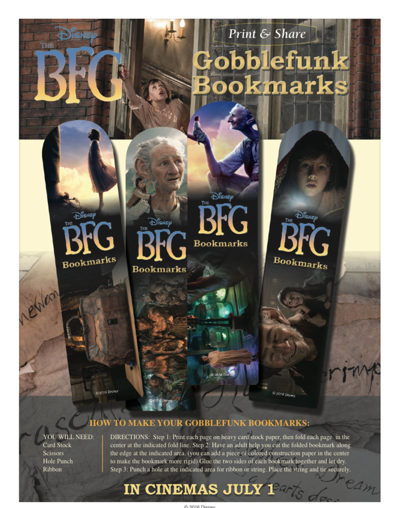 The BFG Activity Sheets - R We There Yet Mom?