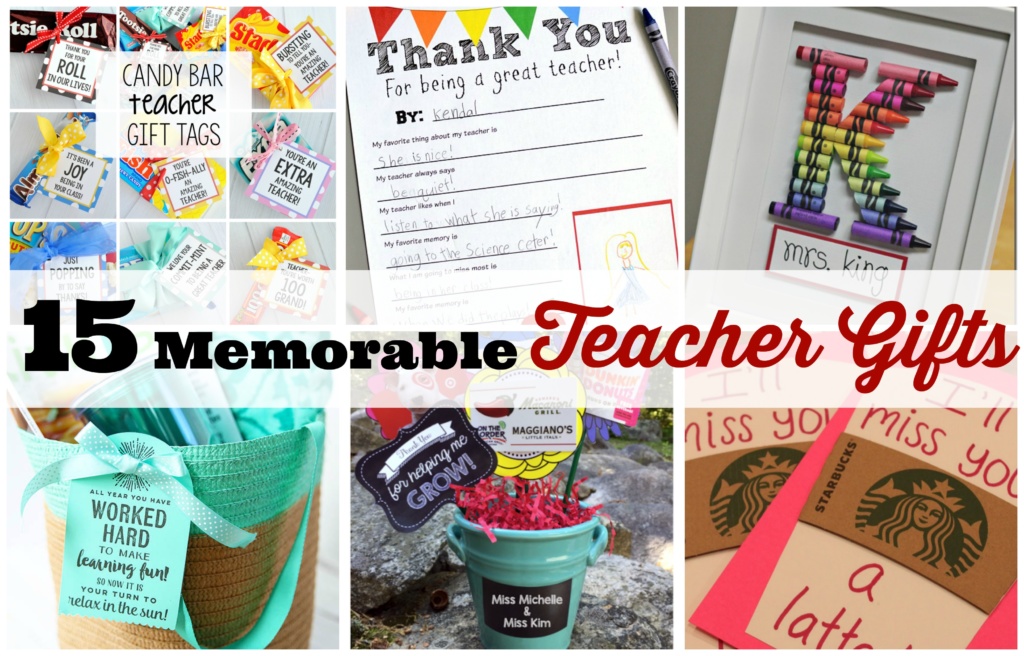 15 Memorable Teacher Gifts