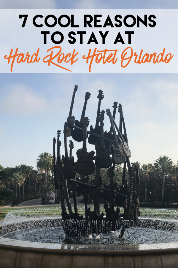 7 Cool Reasons to Stay at Hard Rock Hotel Orlando - We found some really unique amenities at this Hotel which make for a memorable stay!