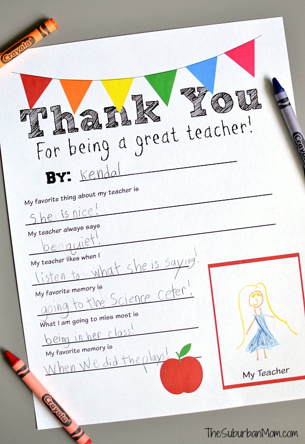 15 Memorable Teacher Gifts for the End of the School Year