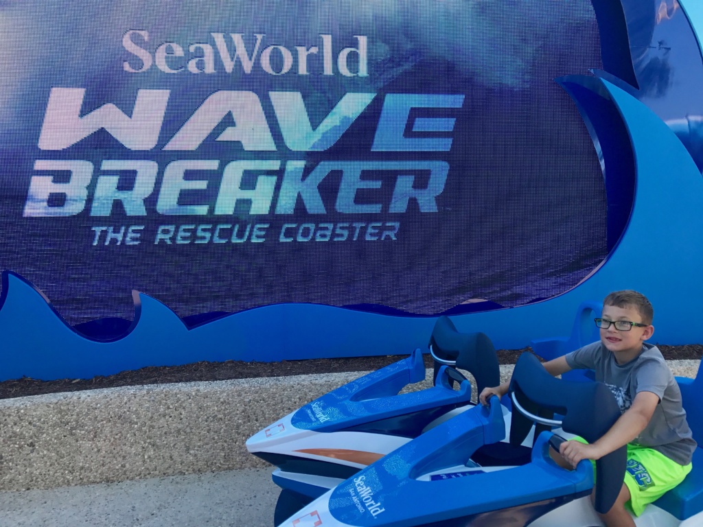 SeaWorld San Antonio Wave Breaker: The Rescue Coaster 